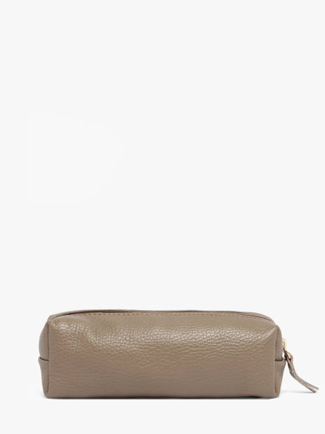 Pouch Leather Milano Beige caviar CA22116O other view 2