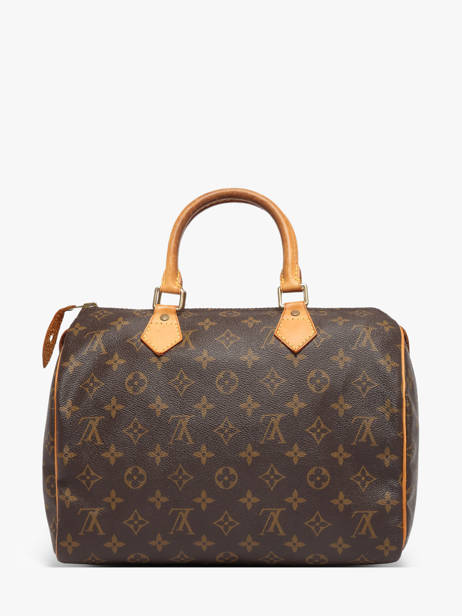 Sac à Main D'occasion Louis Vuitton Speedy 30 Monogrammé Louis vuitton Marron second life FKBJ5I0A