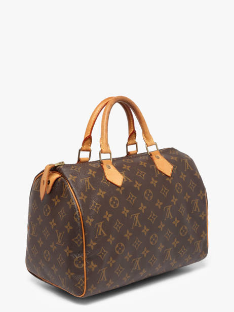Sac à Main D'occasion Louis Vuitton Speedy 30 Monogrammé Louis vuitton Marron second life FKBJ5I0A vue secondaire 2