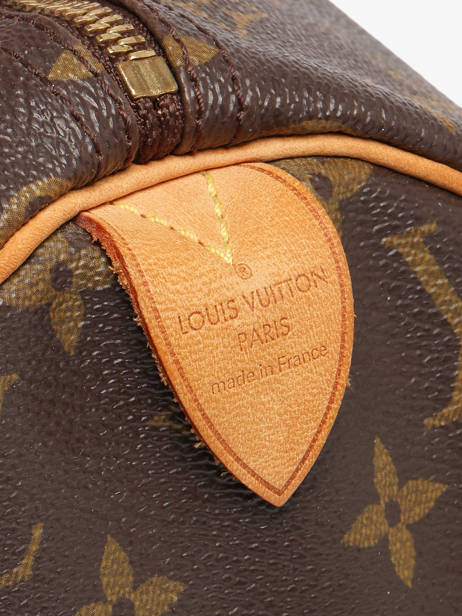 Sac à Main D'occasion Louis Vuitton Speedy 30 Monogrammé Louis vuitton Marron second life FKBJ5I0A vue secondaire 4