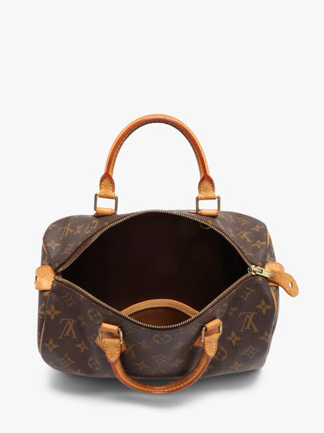 Sac à Main D'occasion Louis Vuitton Speedy 30 Monogrammé Louis vuitton Marron second life FKBJ5I0A vue secondaire 6