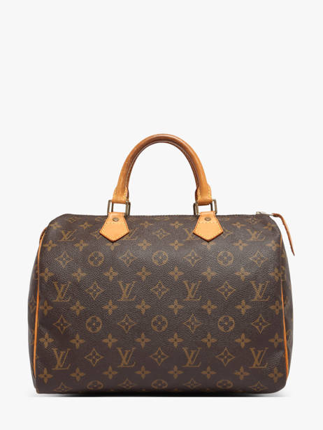 Sac à Main D'occasion Louis Vuitton Speedy 30 Monogrammé Louis vuitton Marron second life FKBJ5I0A vue secondaire 7