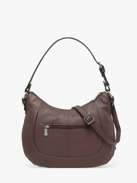 Besace Confort Cuir Hexagona Marron confort 464779 vue secondaire 4