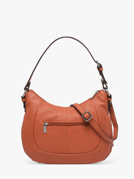 Besace Confort Cuir Hexagona Orange confort 464779 vue secondaire 4