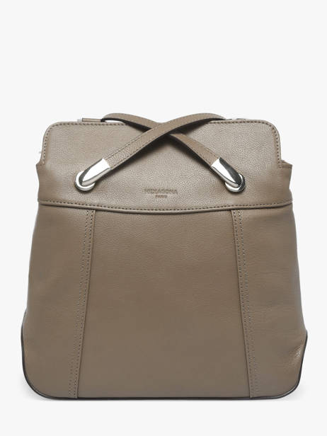 Backpack Leather Hexagona Beige confort 462107