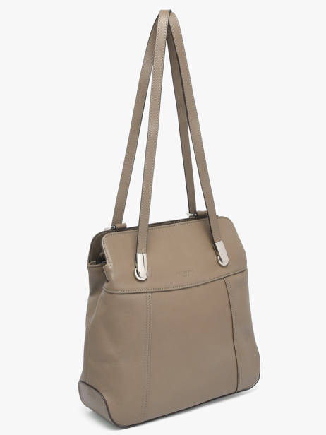 Backpack Leather Hexagona Beige confort 462107 other view 2