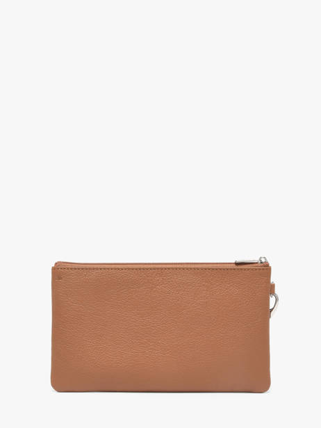 Pouch Leather Hexagona Brown confort 467213R other view 2