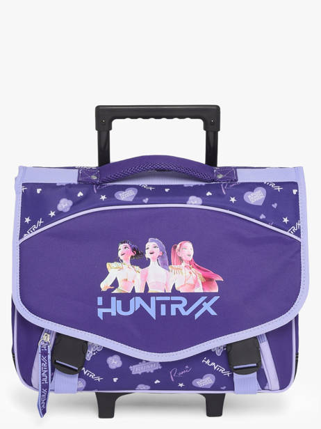 2-compartment Wheeled Satchel K-pop demon hunters Violet huntrix 26AJ203O