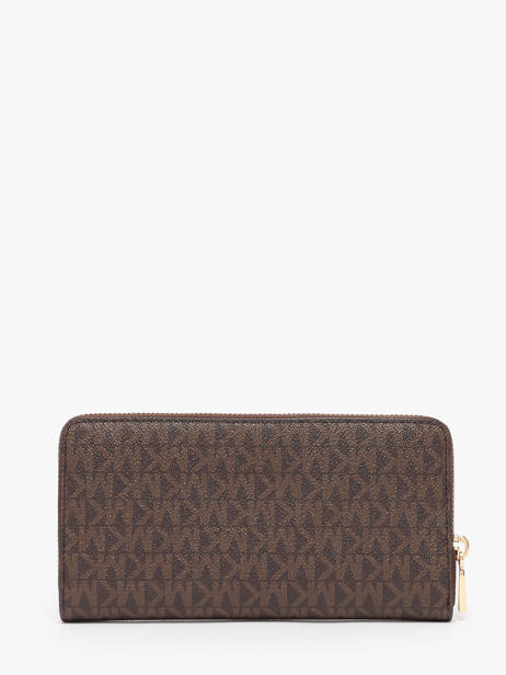 Wallet Michael kors Brown jet set F5GJ6T7B other view 2