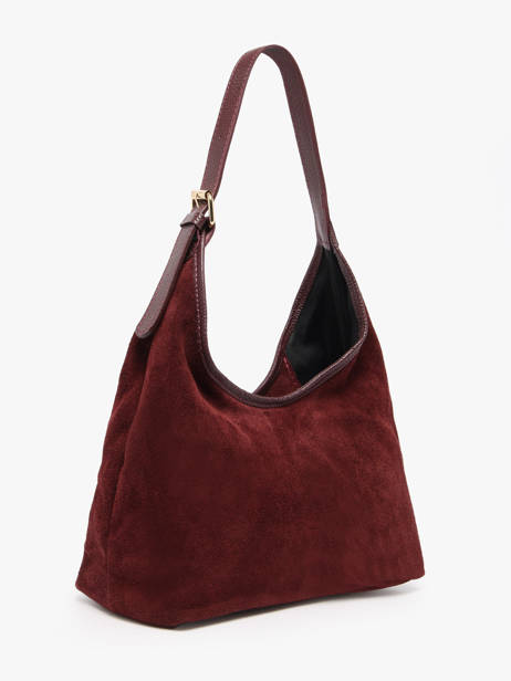 Shoulder Bag Velvet Caviar Leather Milano Red velvet caviar VC26062 other view 1