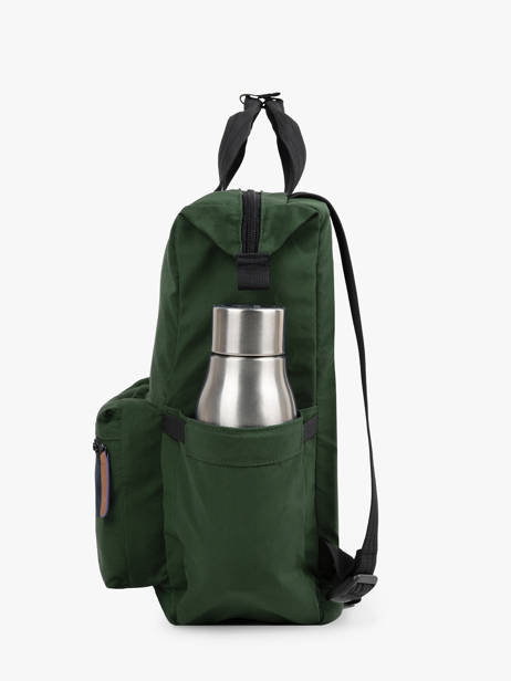 Pack Bag - Travel Bag Backpack  Cabaia Green travel BAG other view 2