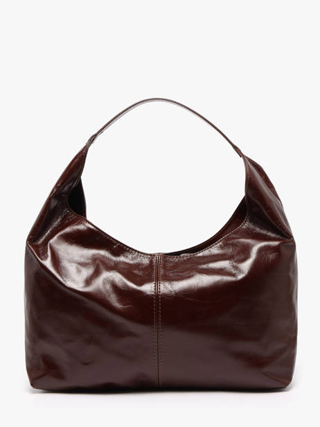Sac Porté épaule Shiny Sauvage Cuir Milano Marron shiny sauvage SS26061 vue secondaire 3