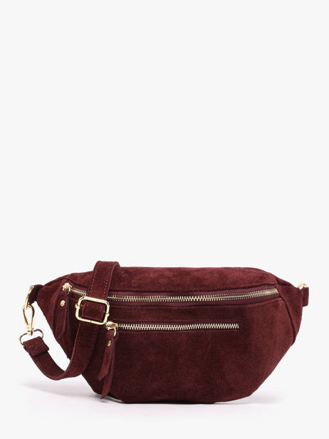 Belt Bag Leather Milano Violet velvet VE24119O