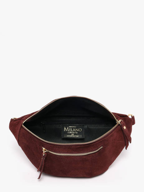 Belt Bag Leather Milano Violet velvet VE24119O other view 3