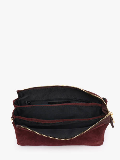 Shoulder Bag Velvet Caviar Leather Milano Violet velvet caviar VC24117 other view 3