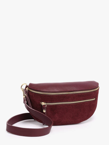 Belt Bag Leather Milano Violet velvet caviar VC24111 other view 2