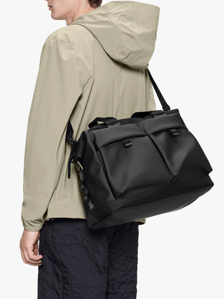 Travel Bag Travel Rains Black travel 12970 other view 2