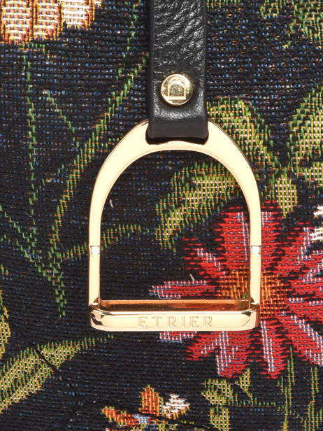 Sac Porté épaule Altesse Jacquard Etrier Noir altesse jacquard EALJ017M vue secondaire 4