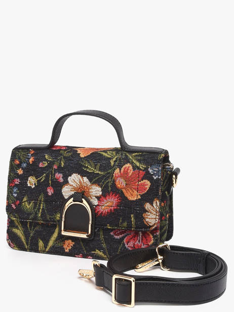 Sac Bandoulière Altesse Jacquard Etrier Noir altesse jacquard EALJ048S vue secondaire 3