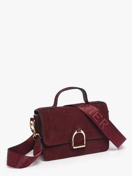 Crossbody Bag S Altesse Suede Etrier Red altesse suede EASU048S other view 3