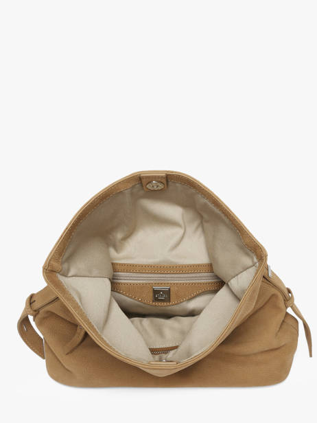 Shoulder Bag Cavalier Nubuck Leather Etrier Brown cavalier nubuck ECAN135M other view 4