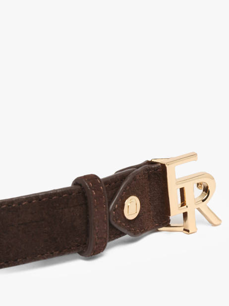 Ceinture Etrier Marron equestre croco EEQC414C vue secondaire 2
