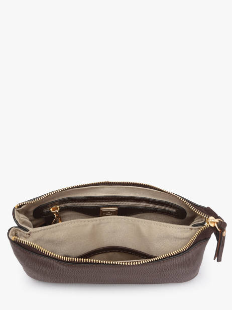 Sac Bandoulière Torsade Cuir Etrier Marron torsade ETOS0142 vue secondaire 4
