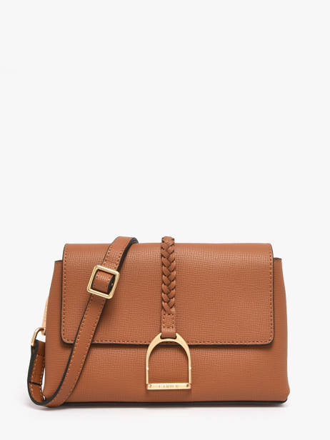 Shoulder Bag S Torsade Leather Etrier Brown torsade ETOS169S