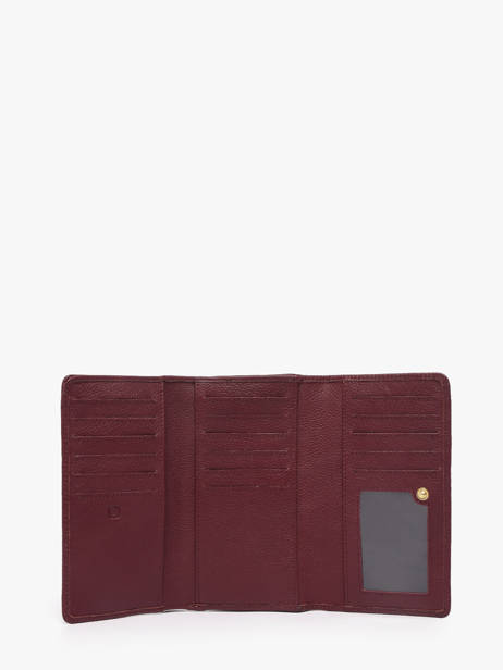 Medium Leather Tradition Wallet Etrier Red tradition ETRA095M other view 1