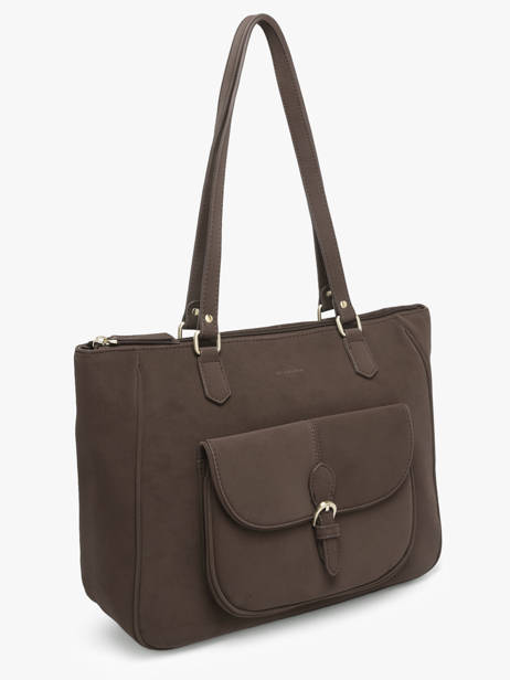 Sac Porté épaule Eve Hexagona Marron eve 6520335 vue secondaire 2