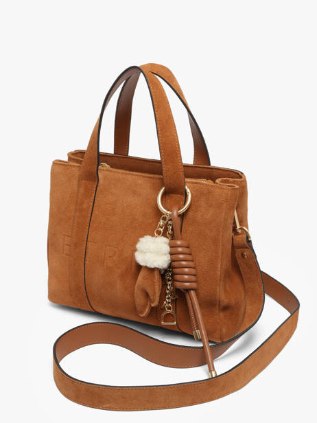 Sac Bandoulière Alpin Cuir Etrier Marron alpin EALN140S vue secondaire 3