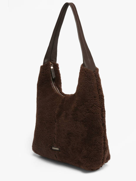 Sac Porté épaule Amboise Cuir Etrier Marron amboise EAMB154M vue secondaire 2