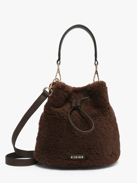 Sac Bandoulière Amboise Cuir Etrier Marron amboise EAMB218S