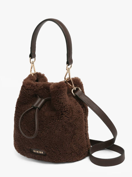 Sac Bandoulière Amboise Cuir Etrier Marron amboise EAMB218S vue secondaire 3