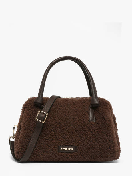 Sac Bandoulière Amboise Cuir Etrier Marron amboise EAMB220S
