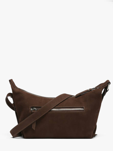 Sac Bandoulière Cavalier Nubuck Cuir Etrier Marron cavalier nubuck ECAN228M vue secondaire 5