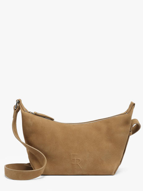 Sac Bandoulière Cavalier Nubuck Cuir Etrier Marron cavalier nubuck ECAN228M