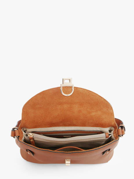 Sac Bandoulière Equestre Cuir Etrier Marron equestre EEQT212M vue secondaire 4