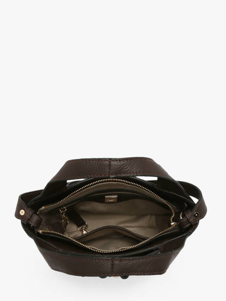 Sac Bandoulière Foudre Cuir Etrier Marron foudre EFOD238S vue secondaire 5