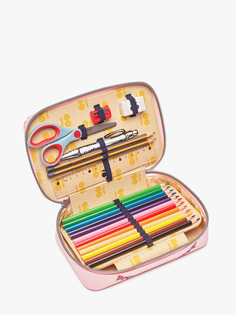 Trousse 1 Compartiment Jeune premier Bleu daydream girls G vue secondaire 2
