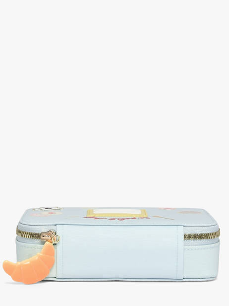 Trousse 1 Compartiment Jeune premier Bleu daydream girls G vue secondaire 4