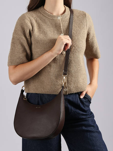 Shoulder Bag M Tradition Leather Etrier Brown tradition ETRA102M other view 1