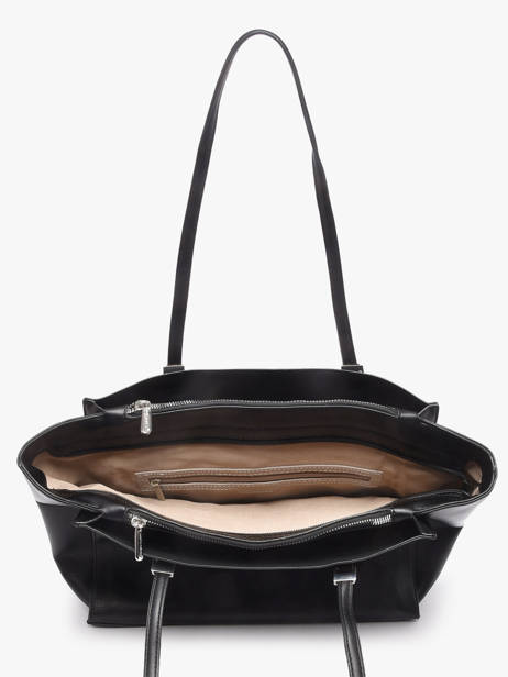 Cabas Format A4 Dune Polyurethane David jones Noir dune 1 vue secondaire 3