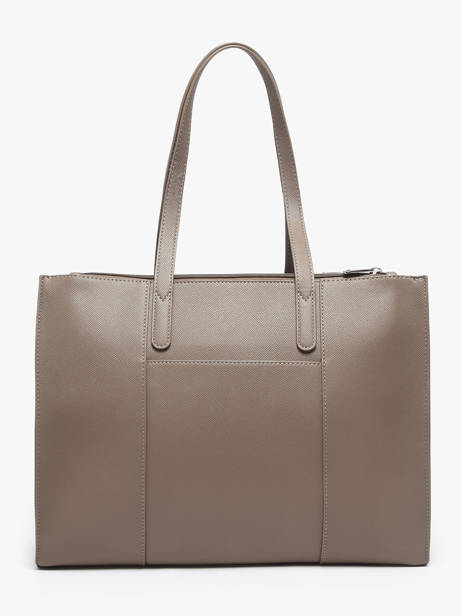 Sac Porté épaule Saffiano Polyester David jones Gris saffiano 4N vue secondaire 3