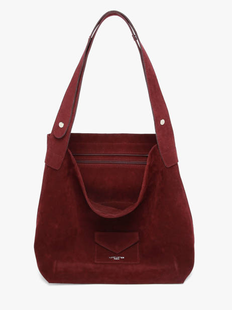 Sac Porté épaule Suèdine Kba Lancaster Rouge suedine kba 62 vue secondaire 2