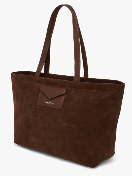Sac Porté épaule Suedine Kba Polyester Lancaster Marron suedine kba 63 vue secondaire 1