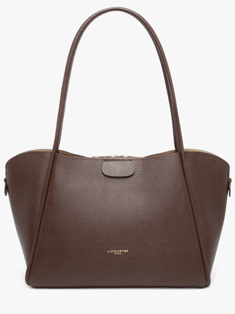 Shoulder Bag Ida Double Leather Lancaster Brown ida double 86