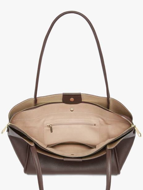 Shoulder Bag Ida Double Leather Lancaster Brown ida double 86 other view 2