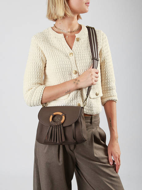 Shoulder Bag Camomille Woomen Brown camomille WCAO06 other view 1