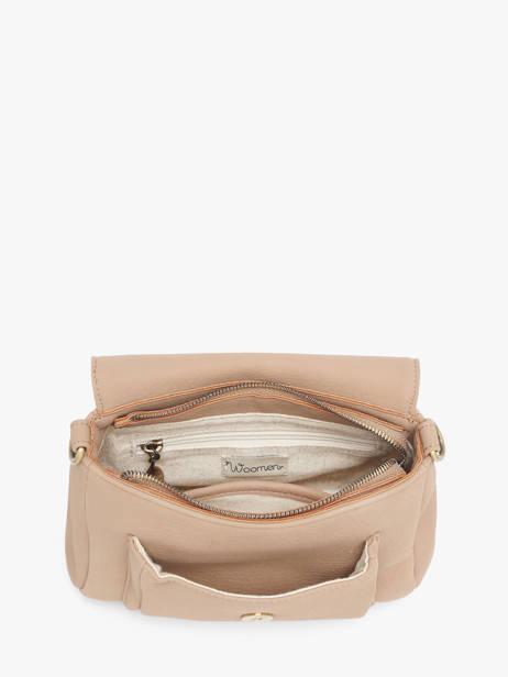 Sac Bandoulière Camomille Woomen Beige camomille WCAO06 vue secondaire 4